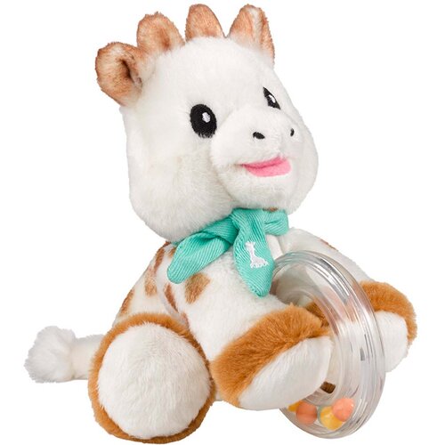 Sophie La Girafe Mehka žirafa ropotuljo (s kroglicami) Vulli Cene