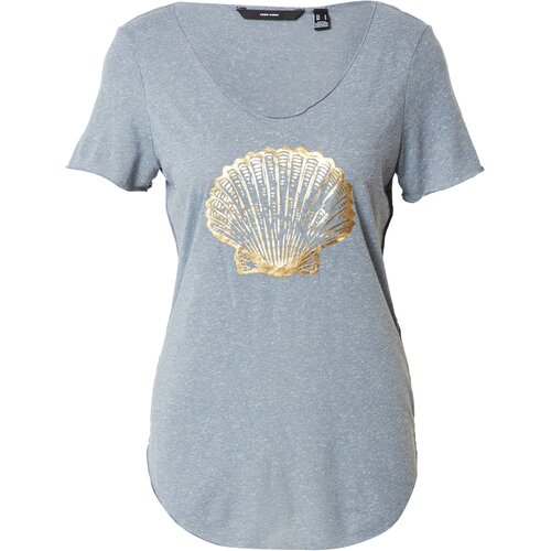 Vero Moda Majica &amp;#039;LUA&amp;#039; dimno modra / zlata Slike