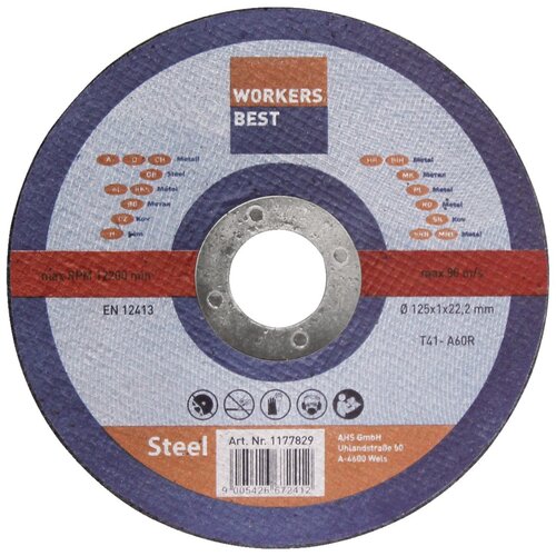 Workers Best REZNA PLOČA 115X1,0X22 MM METAL Cijene