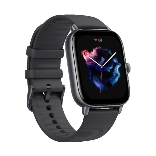 Amazfit GTS 3 Graphite Black 1.75"; 1000 nit brightness; 341 ppi; 5 ATM; 12 day battery life Cijene