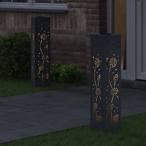  Solarna LED svjetlost za stazu 2 pcs Antracit Slike