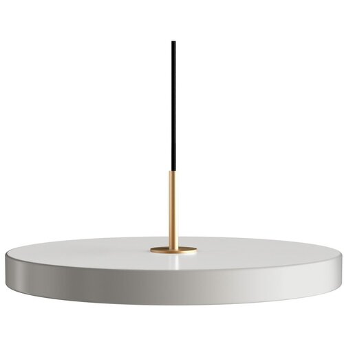 UMAGE Svetlo siva LED viseča svetilka s kovinskim senčnikom ø 43 cm Asteria Medium – Cene