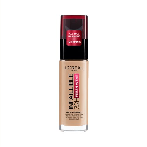 L´Oréal Paris Infallible 24H Fresh Wear dolgoobstojen puder 30 ml odtenek 125 Natural Rose Cene