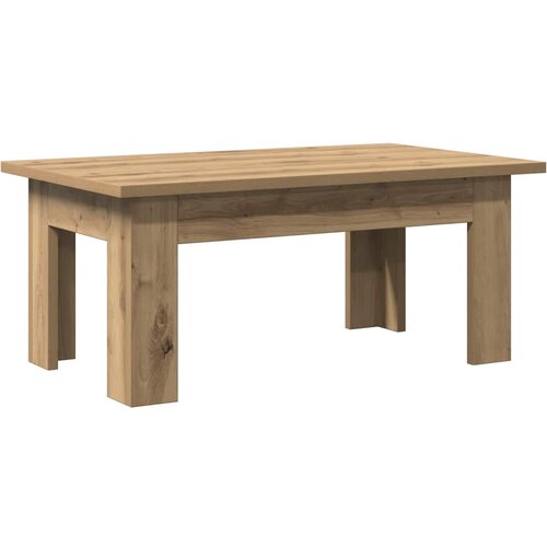  Stol za kavu Artisan hrast 100x60x42 cm izrađeno drvo Slike