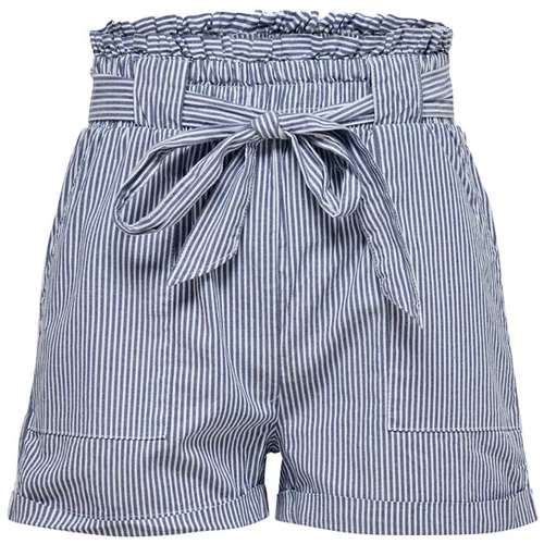 Only Kratke hlače & Bermuda 15154906 SMILLA BELT Modra