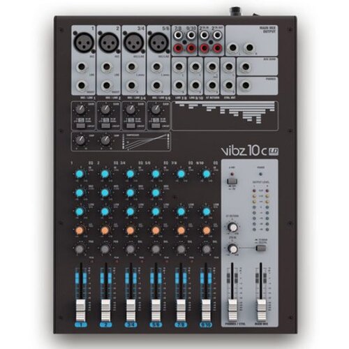 Ld Systems VIBZ 10 C - 10 kanalna mešalna miza s kompresorji - - Audio-Kondric Cene
