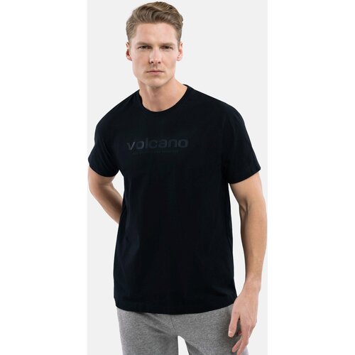 Volcano Man's T-Shirt T-Wit Navy Blue Slike