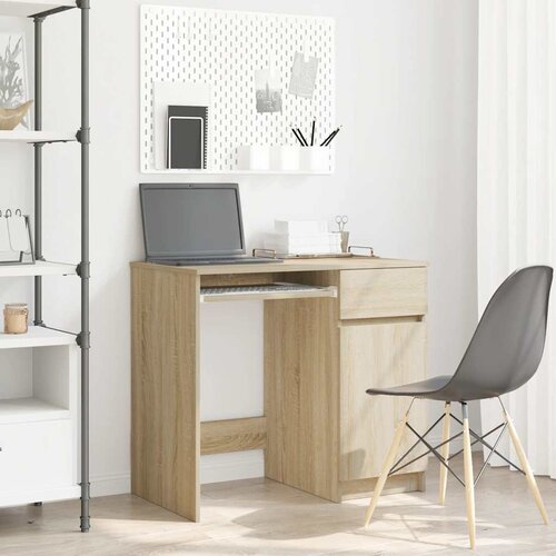  Radni stol sonoma hrast 86x49x76 cm konstruirano drvo Cene