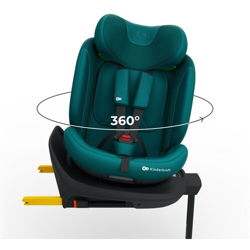 Kinderkraft AUTO SEDISTE I-360 2 PLUS i size 40-150cm GREEN Slike