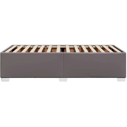 VidaXL okvir za krevet sivi 100x200 cm od umjetne kože Slike