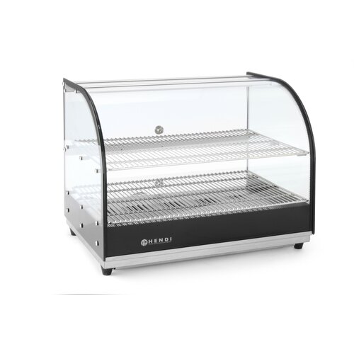 Hendi Ekran sa grejanom pločom, dvostruki, Dve nivoa, Crna, 220-240V/800W, 554x376x(H)376mm Cene