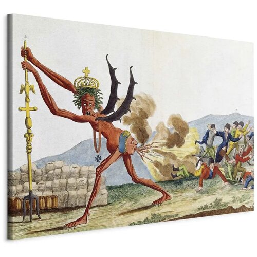  XXL slika - Jacques-Louis David &ndash; Caricature of the English Government 260x173 Cijene