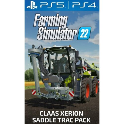 PS4 / PSN Farming Simulator 22 CLAAS XERION SADDLE TRAC Pack (DLC) (PS4/PS5) PSN Key EUROPE Cene