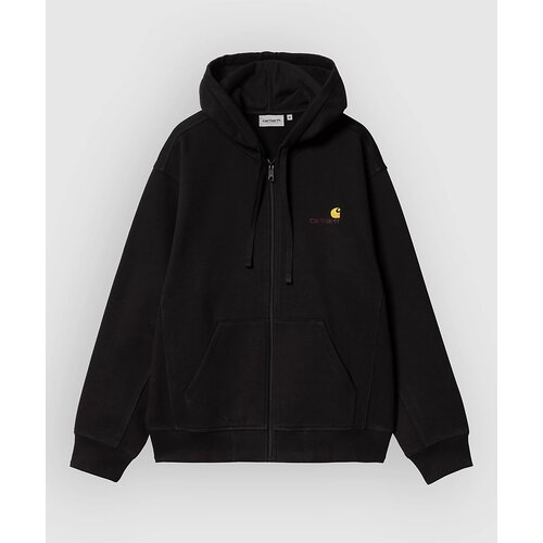 Carhartt WIP American Script Jopa s kapuco black Cene