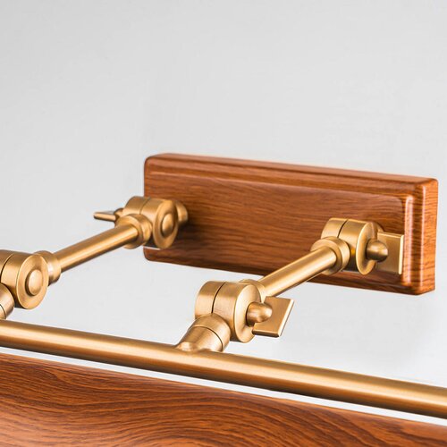 Elstead Lighting Elstead WINCHFIELD-PLL-AB-OAK - Osvetljenje za slike WINCHFIELD 4xE14/40W/230V hrast Slike
