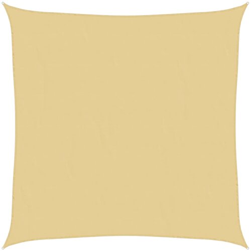 vidaXL Senčno jadro peščeno 5x5 m 100 % poliester oxford, (21254120) Cene