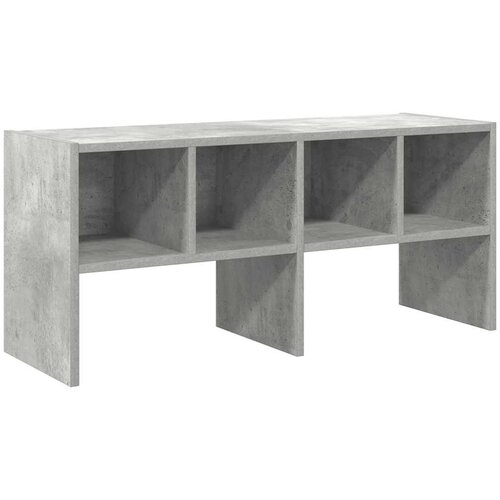 Maison Chic Regal za čevlje - Polica za čevlje zložljiva betonsko sivo 89,5x30x40 cm, (21776381) Slike