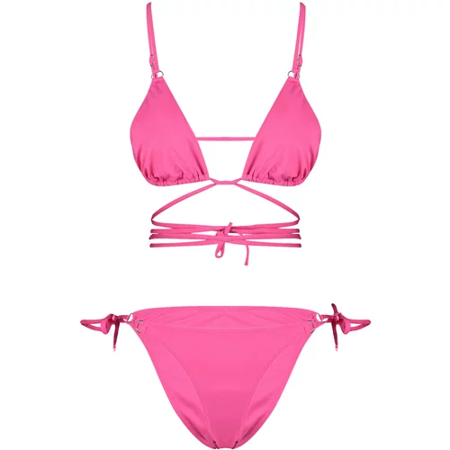 Trendyol Bikini Set - Pink - Plain