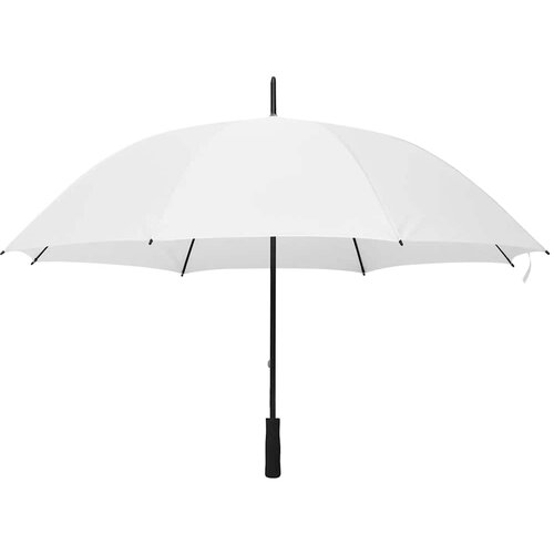 vidaXL Dežnik bel 130 cm Cene