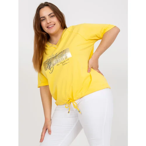 RELEVANCE Blouse-RV-BZ-7673.49P-yellow