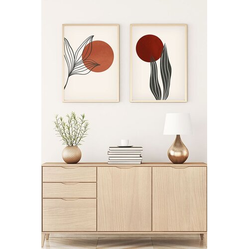 WALLXPERT Uramljena slika Huhu84, 35x50 cm , 2 dijela Cijene