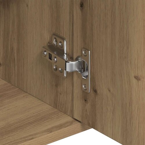 VidaXL Komoda Artisan hrast 88x30x70 cm izrađeno drvo Slike