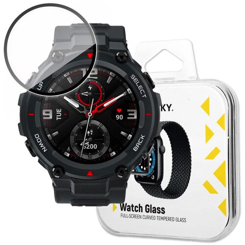 Wozinsky za&scaron;titno staklo za satove za Xiaomi Amazfit T-Rex - Crna Cijene