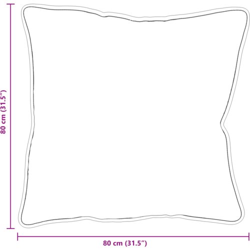 VidaXL Jastuk Bijela 80 x 80 cm 85gsm 100% poliester Slike
