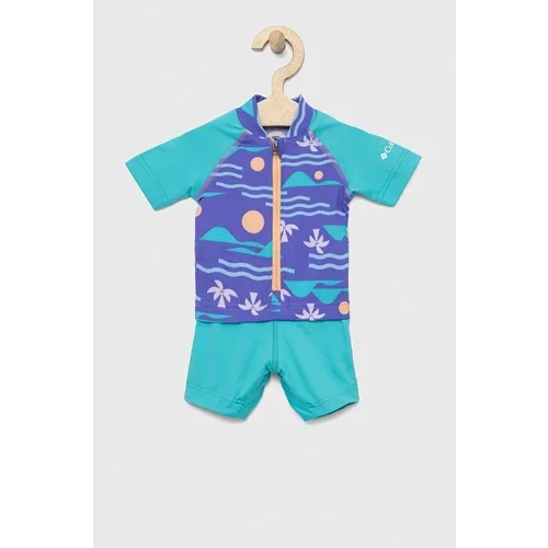Columbia Kupaći kostim za bebe Sandy Shores Sunguard Suit boja: ljubičasta