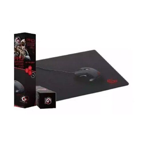 Gembird MP-GAME-M Gaming Mouse Pad, Size M 250x350 mm, Black Slike