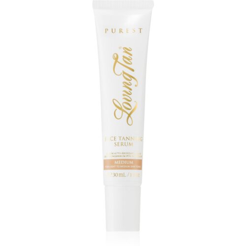 Loving Tan Purest samoporjavitveni serum za obraz odtenek Medium 30 ml Cene