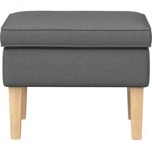  Stolica za noge Tamnosiva 55 x 35 x 41 cm Tkanina Slike