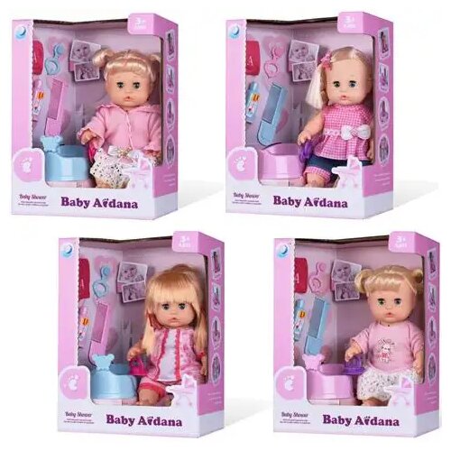 Magic Toys Plavokosa lutka sa zvukom 30cm - četiri vrste Cijene