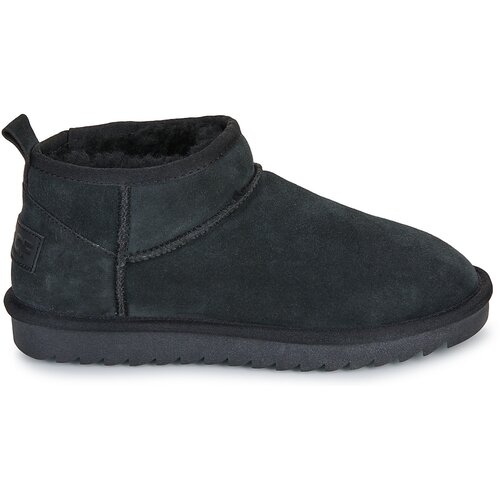 Colors of California Pol&amp;scaron;kornji SHORT SHEEPSKIN BOOT Črna Slike