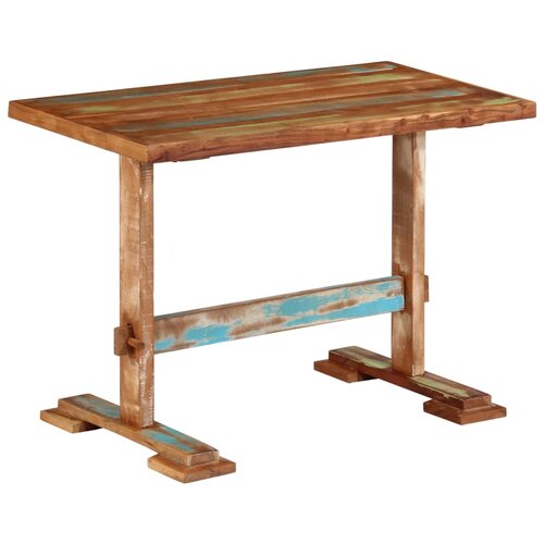 VidaXL Blagovaonski stol 110 x 55 x 78 cm od masivnog obnovljenog drva Slike