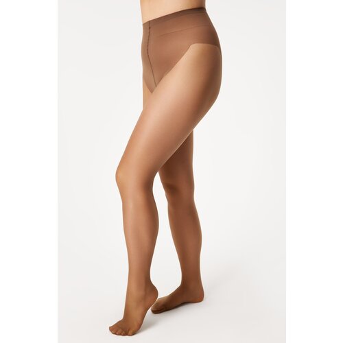 MONA QUEEN Hlačne nogavice Plus Size Hip Notic 20 DEN Cene