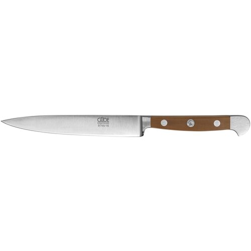 G&amp;Uuml;DE alpha universal knife 16 cm pear wood Slike