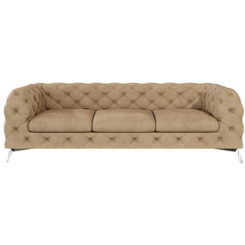 Ropez Svjetlo smeđa bar&amp;scaron;unasti sofa 243 cm Chelsea &amp;ndash; Slike