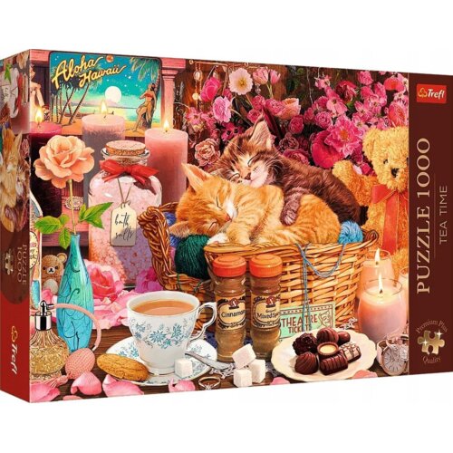 Trefl 10802 puzzle Sestavljanka 1000 kos Živali Cene