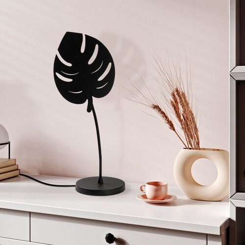 Opviq leaf - 15324 black table lamp Cene