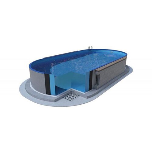 Mountfield porodični bazen 416x800x150cm Ibiza oval 081101 Slike