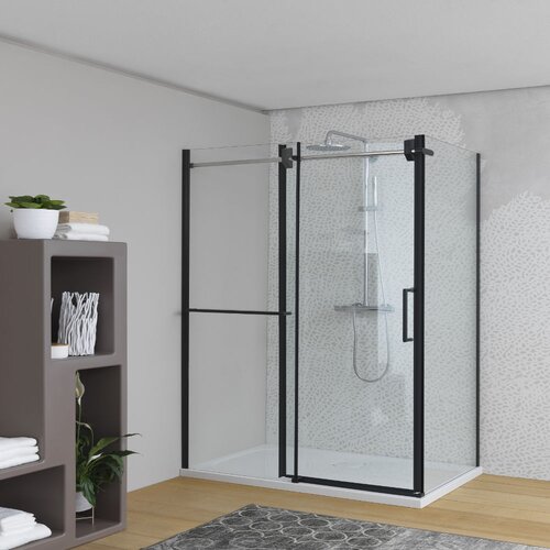 Kolpa San tu&scaron; kabina TK BLACK 120X80/K UNI VIRGO prozorno steklo 512950 Cene