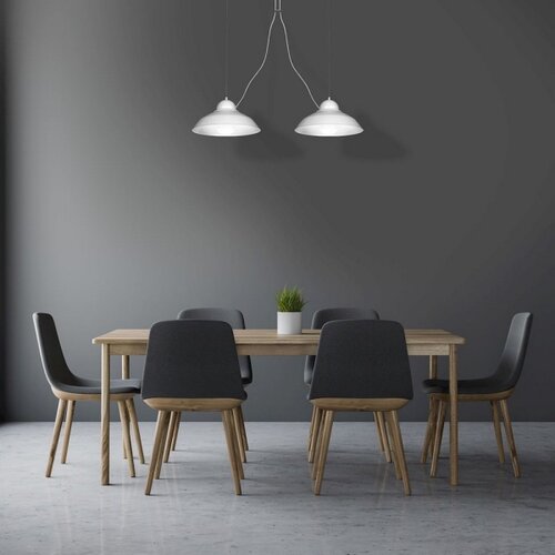  Luster na sajli GUSTAV 2xE27/60W/230V Slike