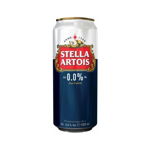Stella Artois pivo 0.0% 0.5L limenka Slike