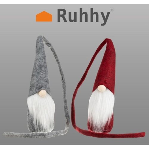 Ruhhy božićni patuljci od filca 29 cm, set od 2 Slike