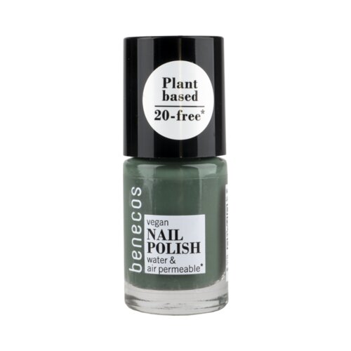 Benecos Nail Polish Happy Nails - Sage Green Slike