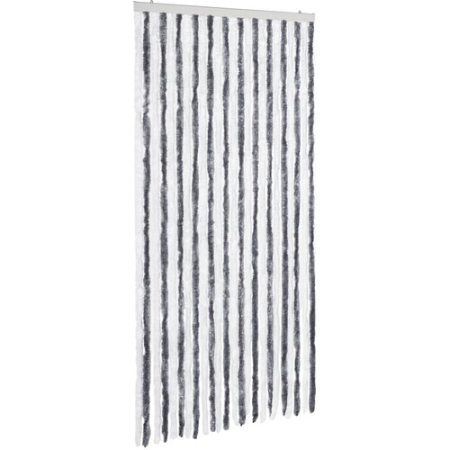  Zastor protiv insekata sivo-bijeli 100 x 220 cm &amp;scaron;enil Slike