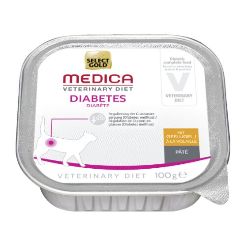 Select Gold Cat Medica Diabetes perad 100 g, ALU-pak Cijene