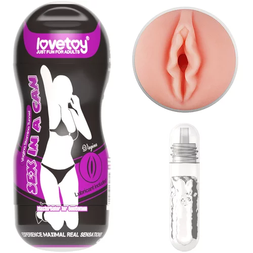 Lovetoy Sex In A Can Vagina Stamina Tunnel Flesh