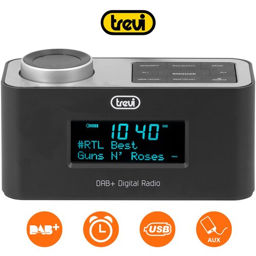 Trevi RC 80D6 RADIO ALARM URA + Slike